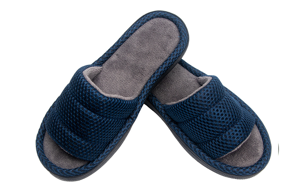 Pupeez Kid Boy's Lightweight Fashion Soft House Slipper