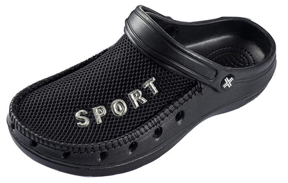 Men’s Breathable Mesh Upper Clogs