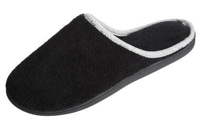 Roxoni Women’s Clog Slippers Microterry Memory Foam Comfy Footbed