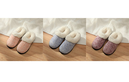 Pupeez Kid's Girl Memory Foam Comfort Plush Fleece Lined House Slipper