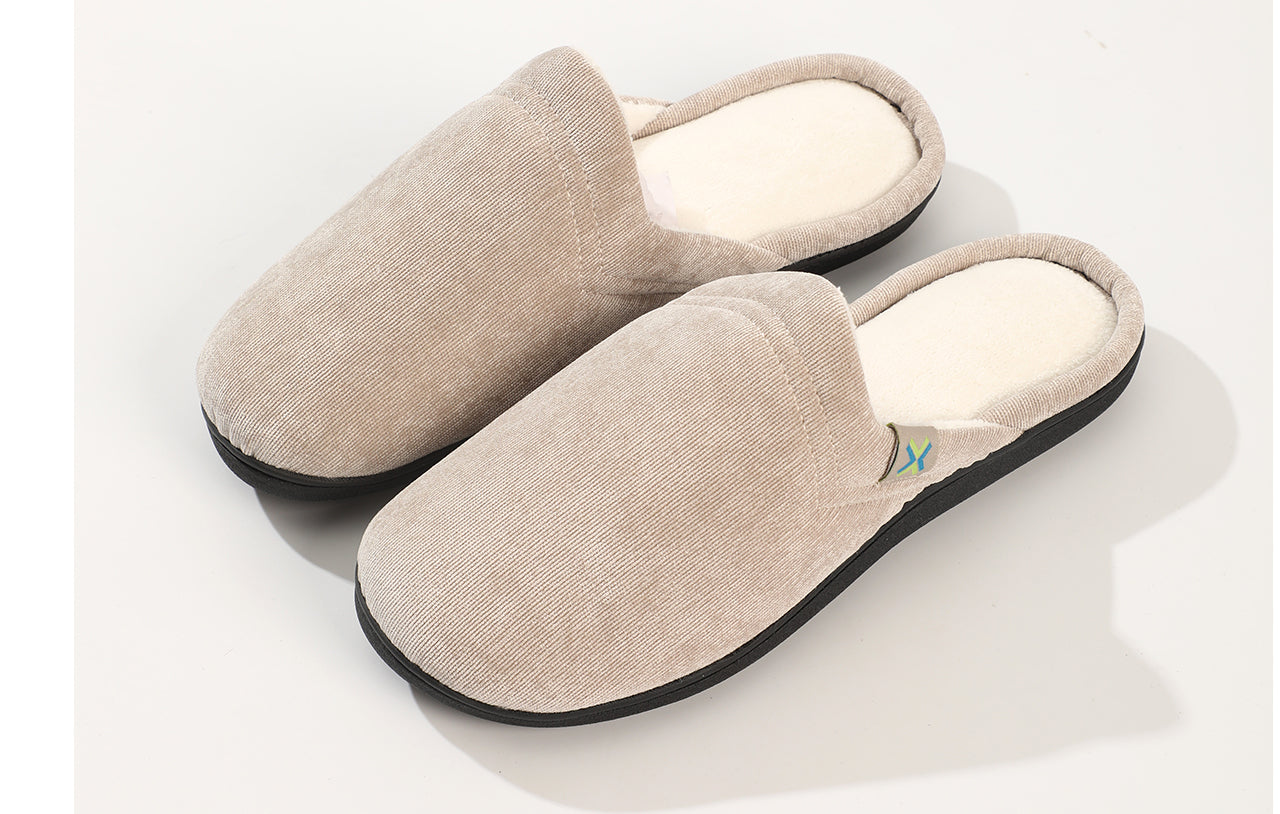 Roxoni Women's Closed Toe Memory Foam Insole House Slipper