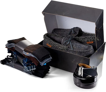 VERY PERI Luxury Curated Gift Box for Him – Gift Box for Men from The Heart – Men Pamper Gift Box for Special Occasions