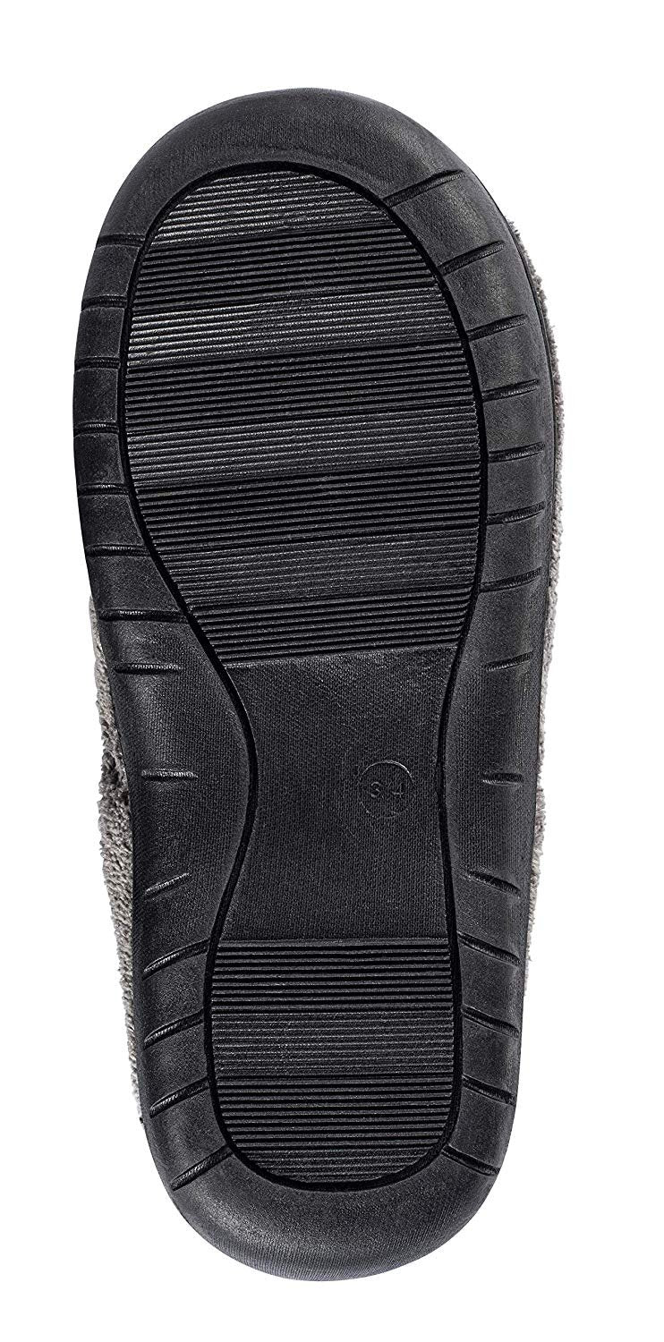 Pupeez Boy’s Terry Clog Big Kids Slippers