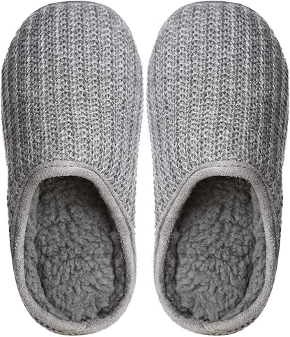 Pupeez Roxoni Boy's Slippers, Memory Foam Suede Moccasin