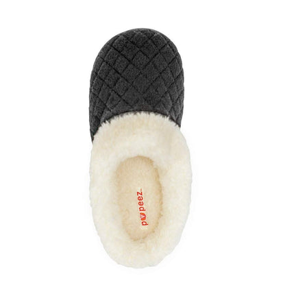 Pupeez Girls Slipper Cozy Comfort Warm Quilted Fleece Clog House Shoe