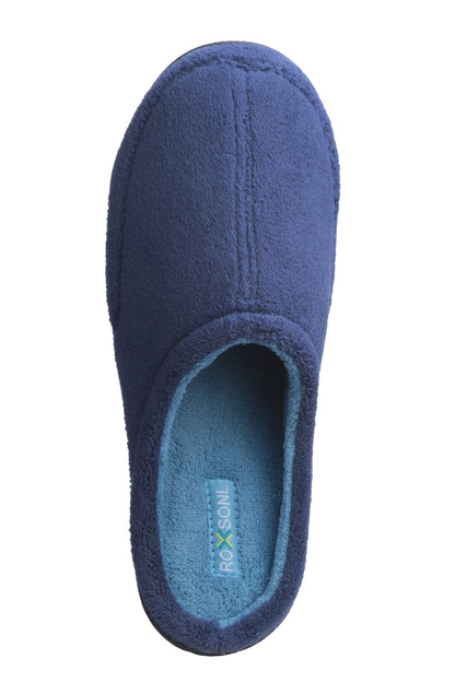 Roxoni Men's Slipper Cozy Clog Durable Comfort Slip On House Shoes