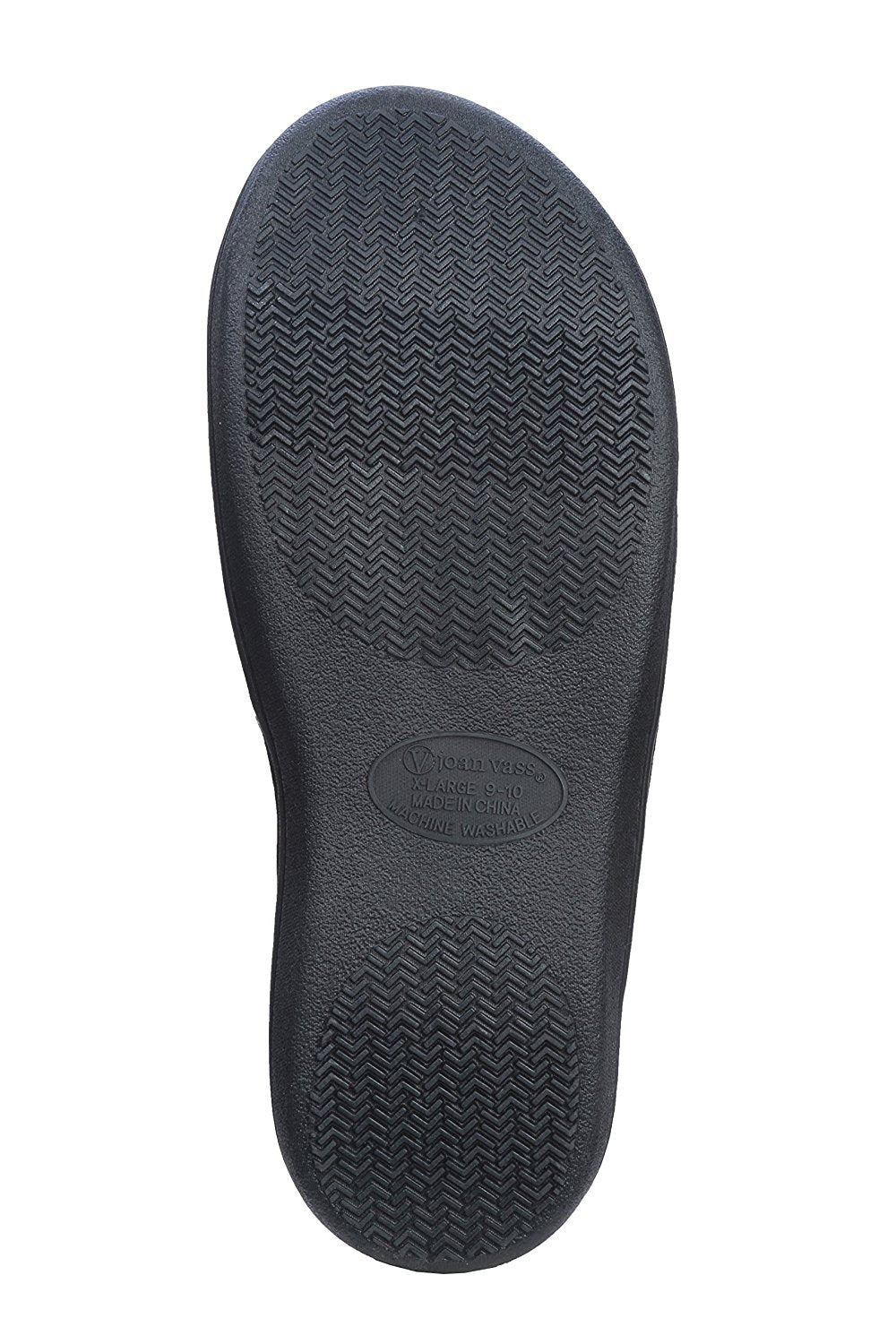 Roxoni Women's Open Toe Memory Foam Slippers with Contrast Design -Sizes 6 to 11 -style #2185