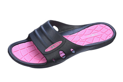 Roxoni Womens Summer Flip Flop Beach Open Toe Slide Sandals with Rubber Sole