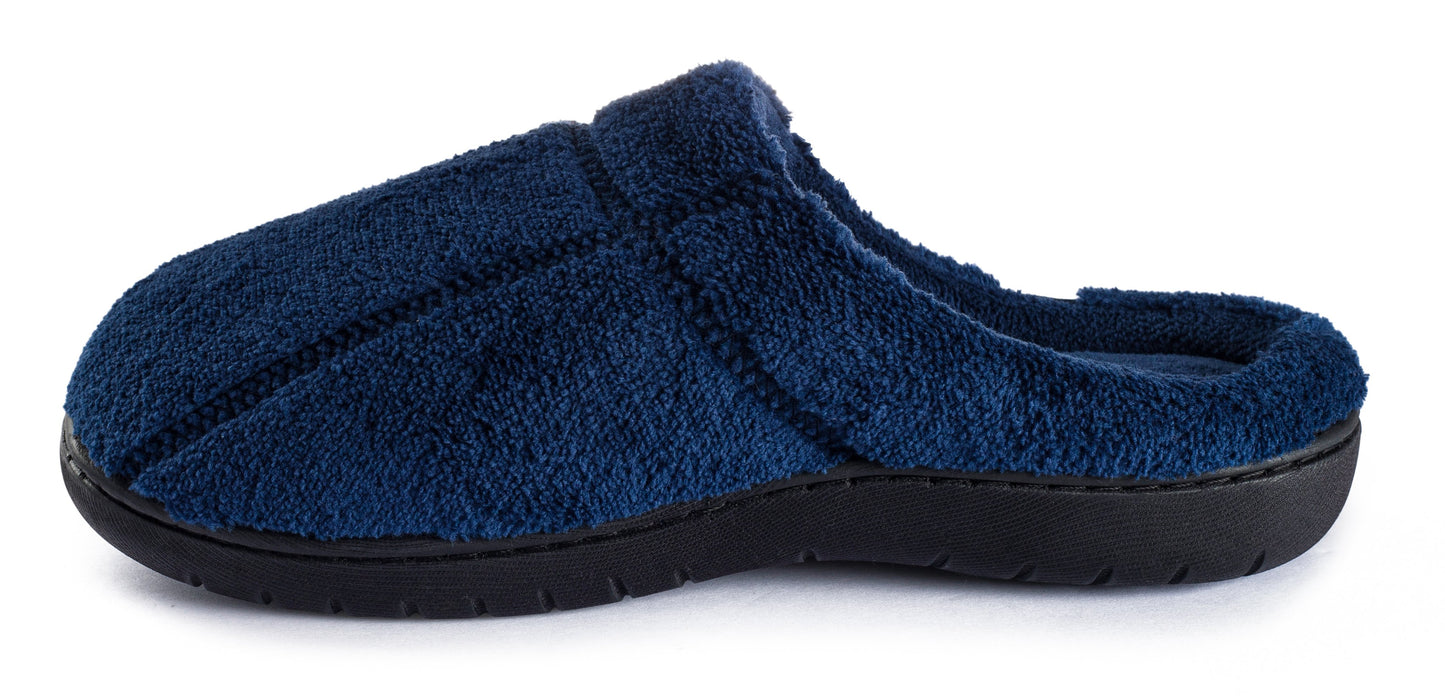 Pupeez Boy’s Terry Clog Big Kids Slippers