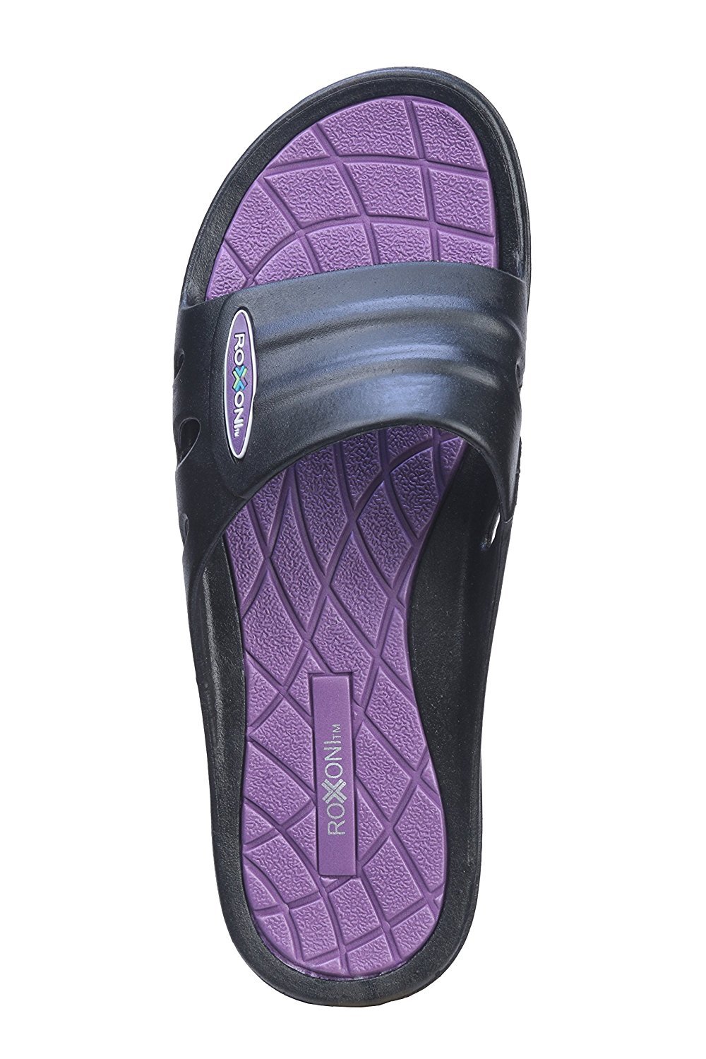 Roxoni Womens Summer Flip Flop Beach Open Toe Slide Sandals with Rubber Sole