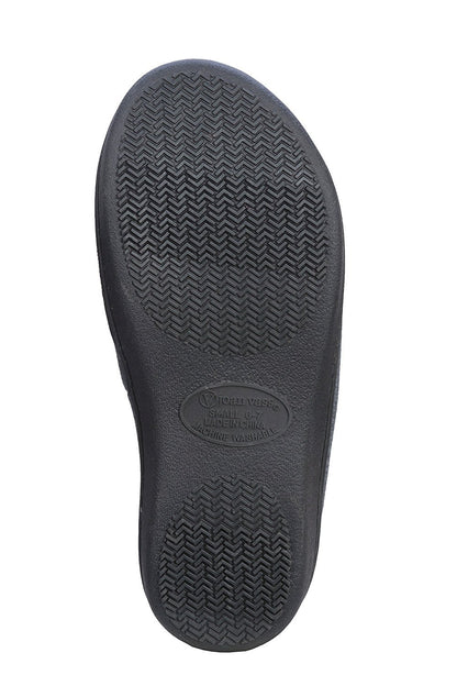 Roxoni Women's Open Toe Memory Foam Slippers with Contrast Design -Sizes 6 to 11 -style #2185