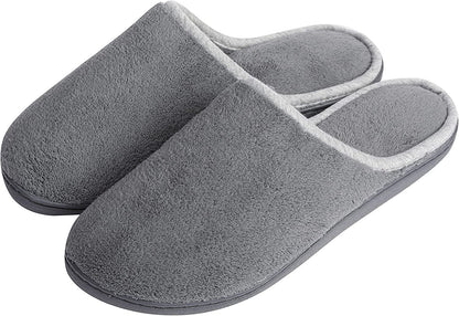 Roxoni Women’s Clog Slippers Microterry Memory Foam Comfy Footbed