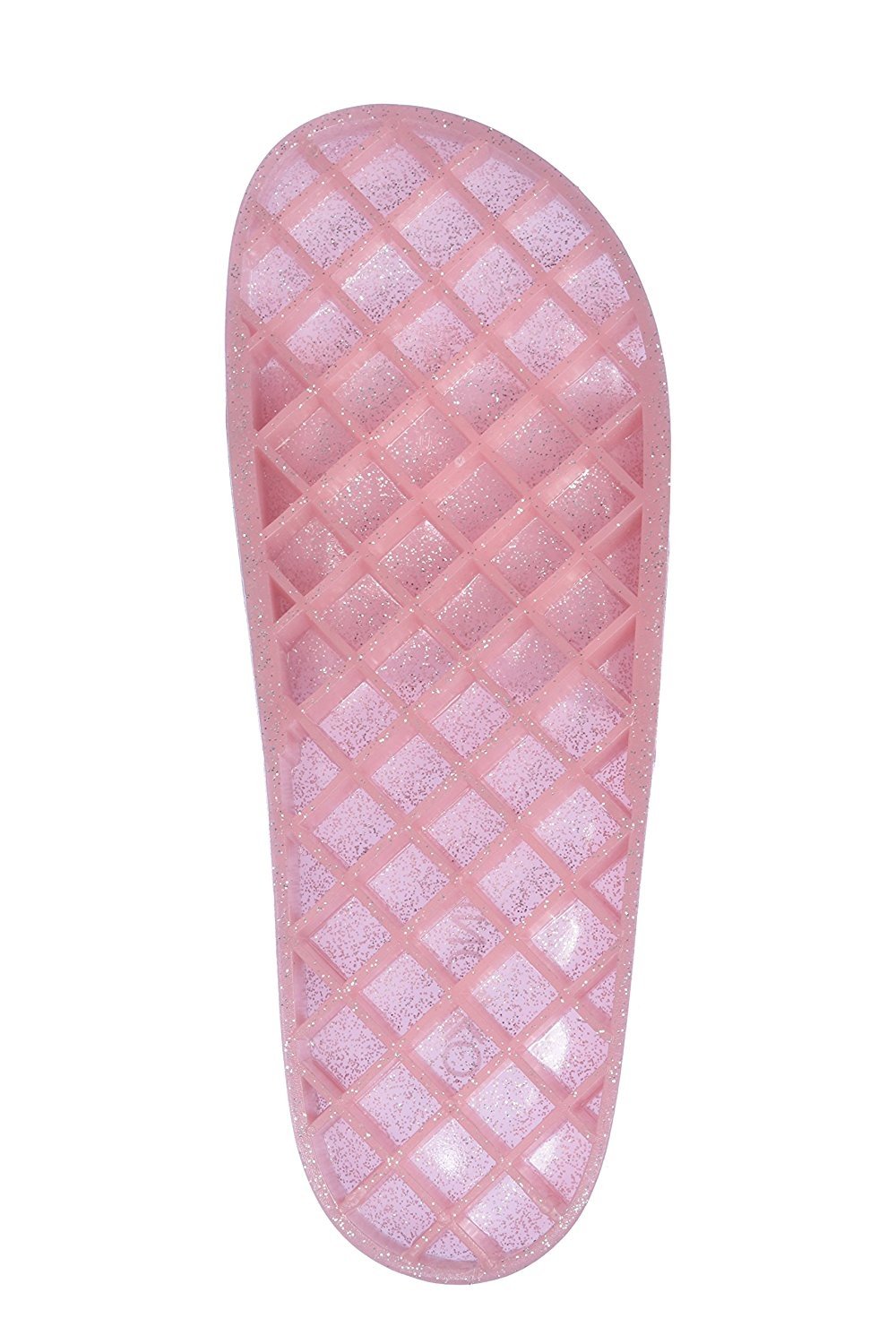 Roxoni Women's Summer Flip Flop Open Toe Jelly Glitter Slide Sandal Slippers