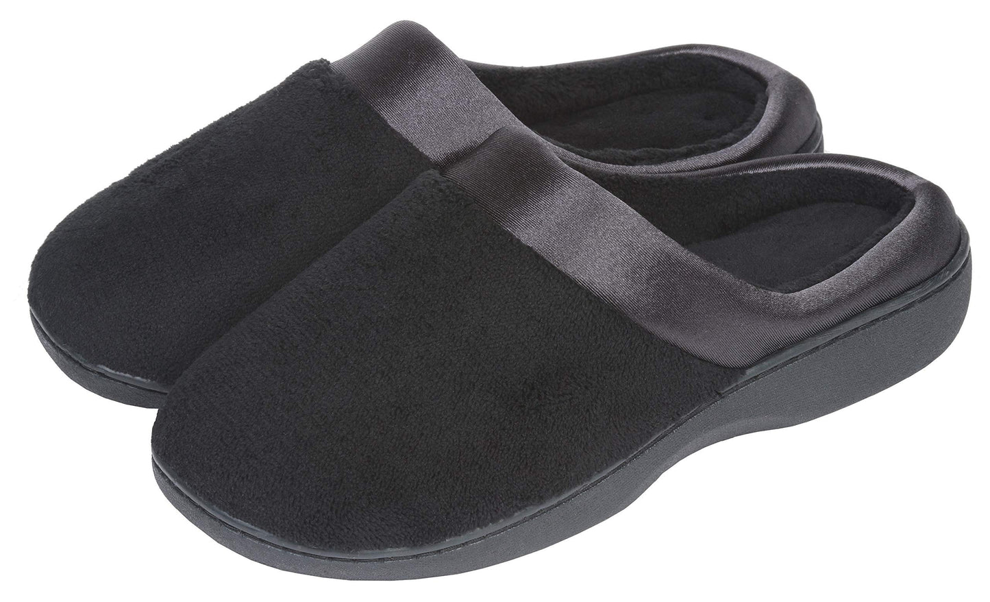 Roxoni Women's Comfort Slip On Memory Foam French Terry Lining Indoor Outdoor