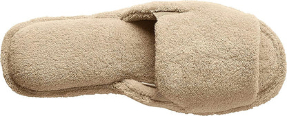 Roxoni Ultra Soft Spa Slippers for Women Cozy, Fuzzy Terry Bathroom, House and Shower Shoes