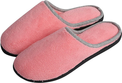 Roxoni Women’s Clog Slippers Microterry Memory Foam Comfy Footbed