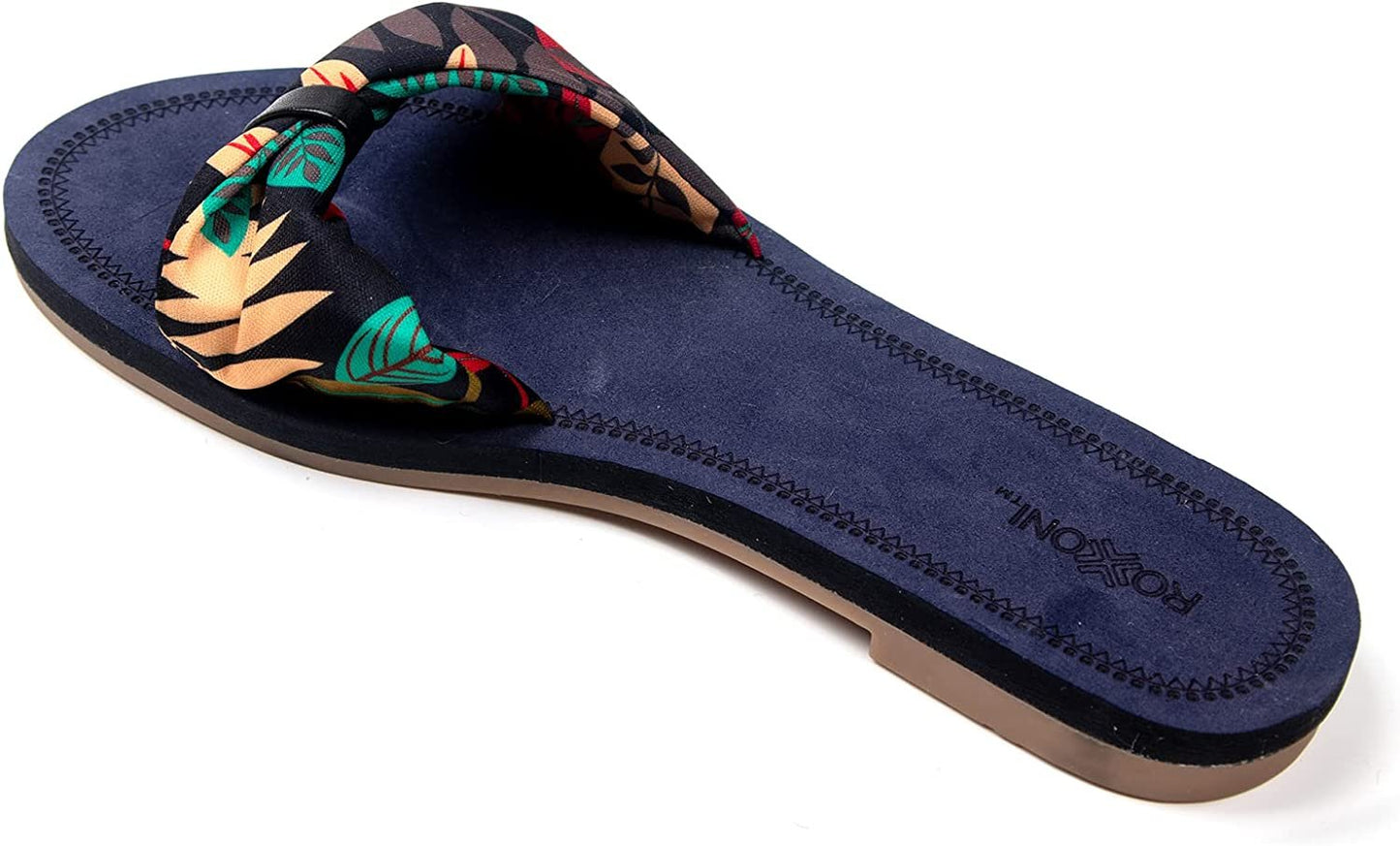 Floral Lace Strap Slippers for Women – Cute Womens Slippers with Color Flower Patterns – Boho Indoor Outdoor for Summers – Stylish & Trendy Casual Slippers