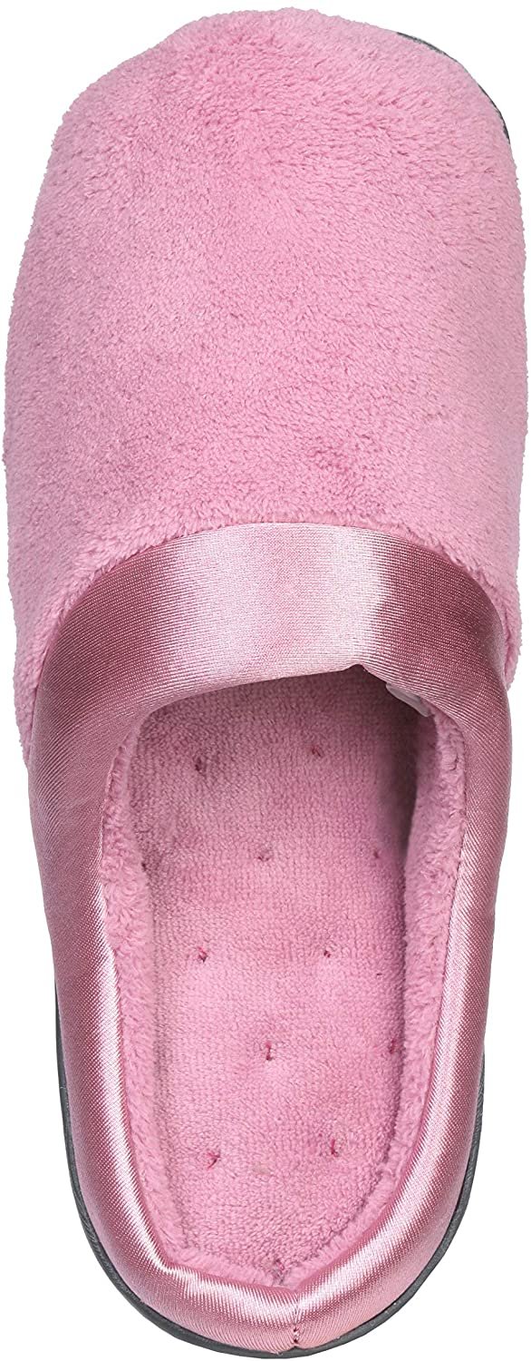 Roxoni Women's Comfort Slip On Memory Foam French Terry Lining Indoor Outdoor