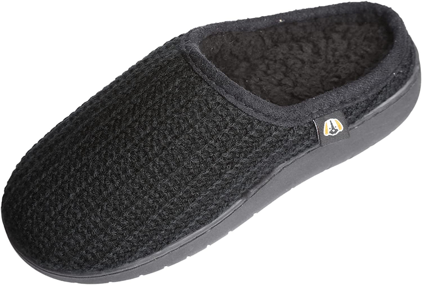 Pupeez Roxoni Boy's Slippers, Memory Foam Suede Moccasin