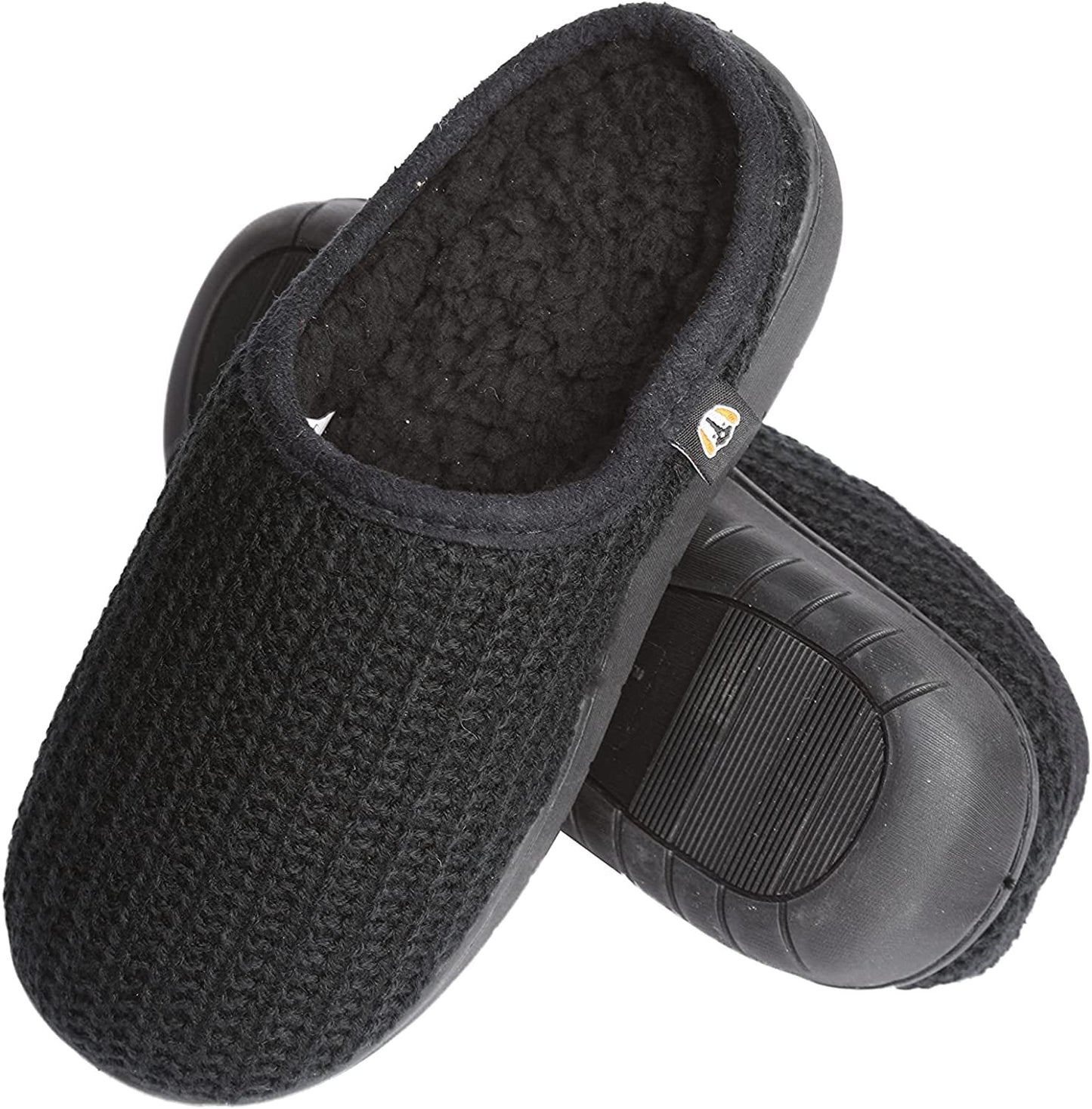 Pupeez Roxoni Boy's Slippers, Memory Foam Suede Moccasin