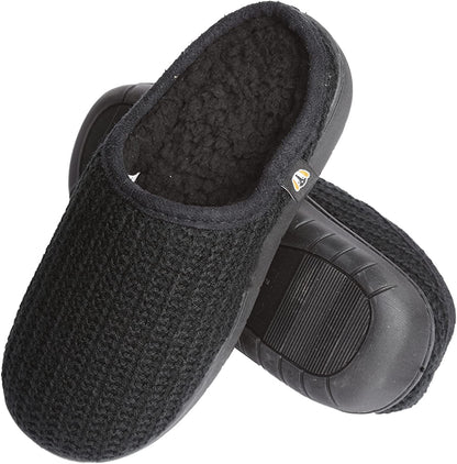 Pupeez Roxoni Boy's Slippers, Memory Foam Suede Moccasin