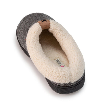 Pupeez Girls Slipper Cozy Warm Clog Kids House Shoe Rubber Sole