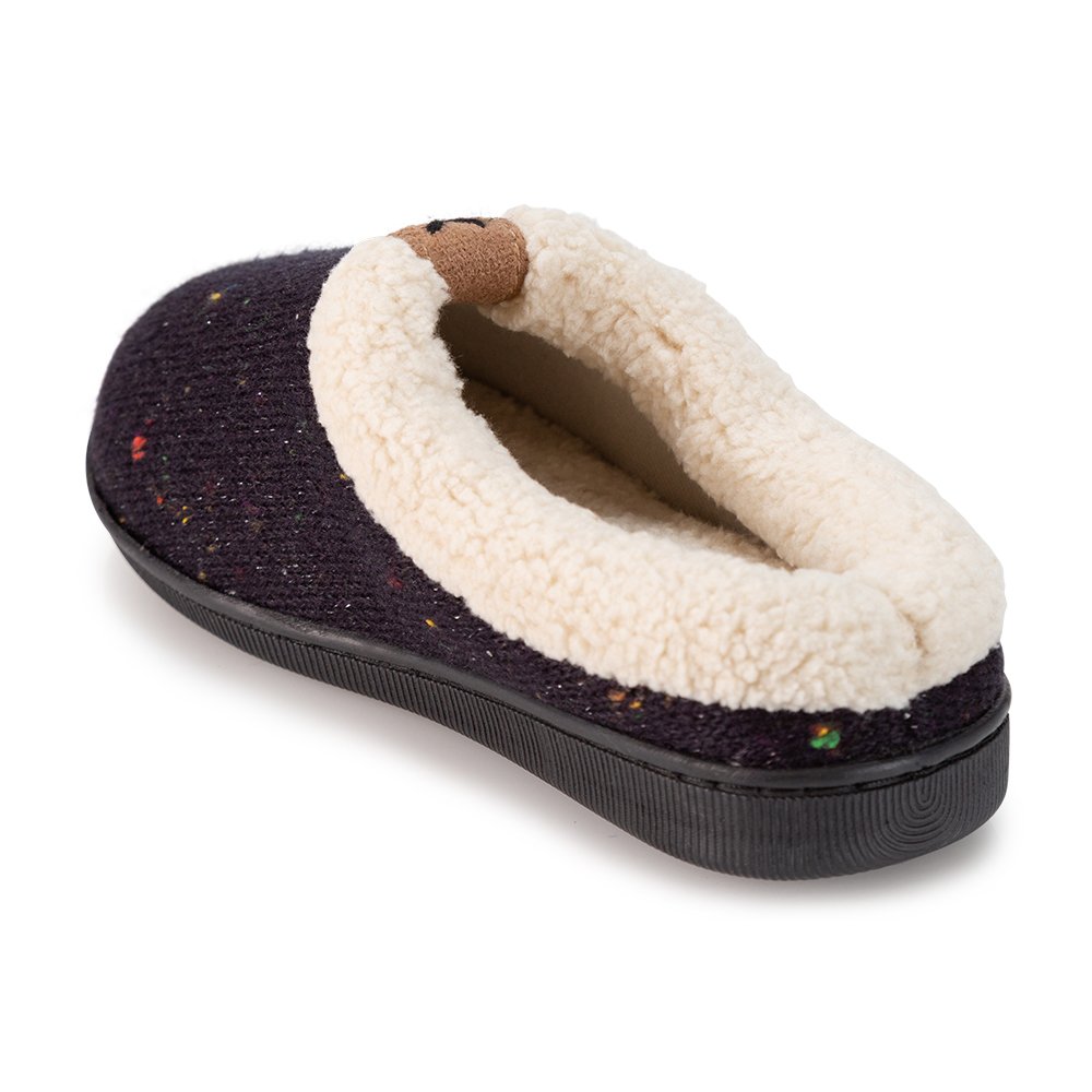 Pupeez Girls Slipper Cozy Warm Clog Kids House Shoe Rubber Sole
