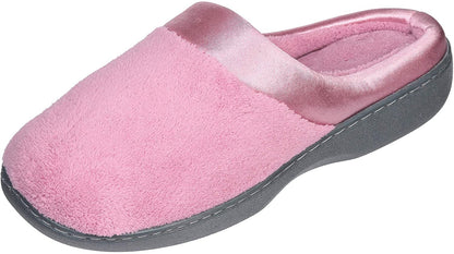Roxoni Women's Comfort Slip On Memory Foam French Terry Lining Indoor Outdoor