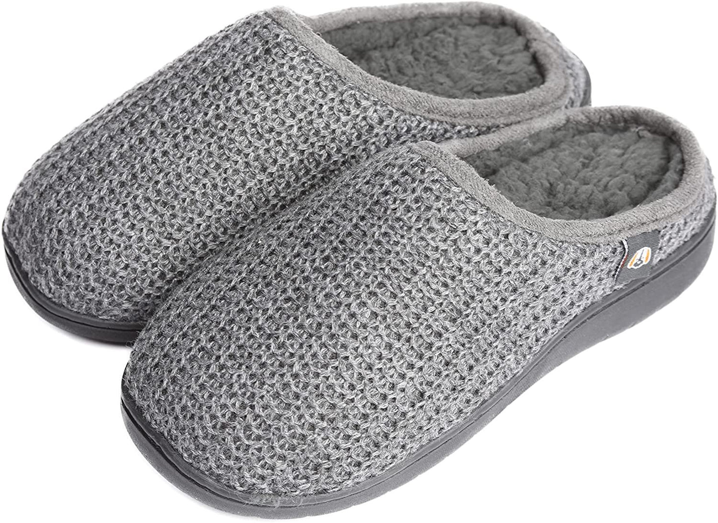 Pupeez Roxoni Boy's Slippers, Memory Foam Suede Moccasin