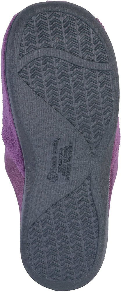 Roxoni Women's Comfort Slip On Memory Foam French Terry Lining Indoor Outdoor