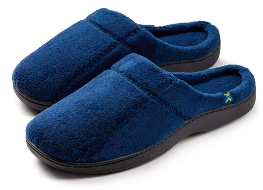 Roxoni Men's Terry House Slippers
