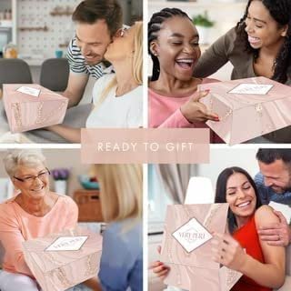 VERY PERI Luxury Curated Gift Box for Her – Gift Box for Her from The Heart – Women Pamper Gift Box for Special Occasions – Assorted Gift Box with Slippers Socks Body Lotion Towel & Message Gift Card