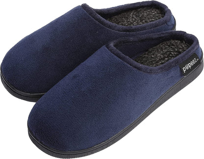 Pupeez Boy’s Terry Clog Big Kids Slippers