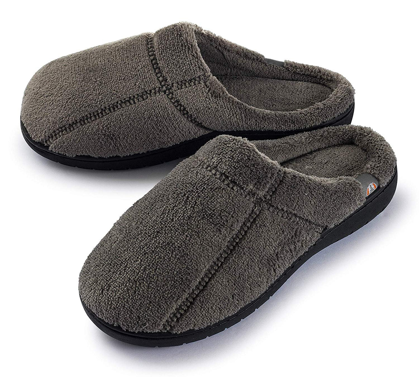 Pupeez Boy’s Terry Clog Big Kids Slippers