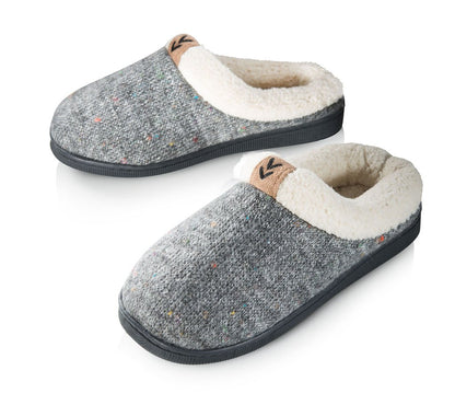 Pupeez Girls Slipper Cozy Warm Clog Kids House Shoe Rubber Sole