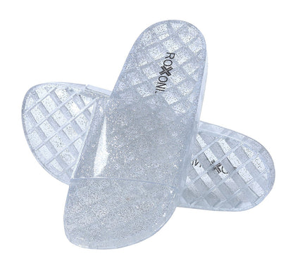 Roxoni Women's Summer Flip Flop Open Toe Jelly Glitter Slide Sandal Slippers