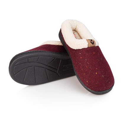 Pupeez Girls Slipper Cozy Warm Clog Kids House Shoe Rubber Sole