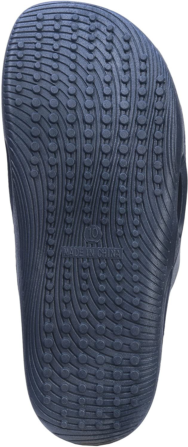 Roxoni Men's Comfort Open Toe Slide Sandals, Anti Skid Rubber Sole, -sizes 8 to 13 -style #1245