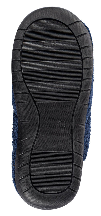 Pupeez Boy’s Terry Clog Big Kids Slippers