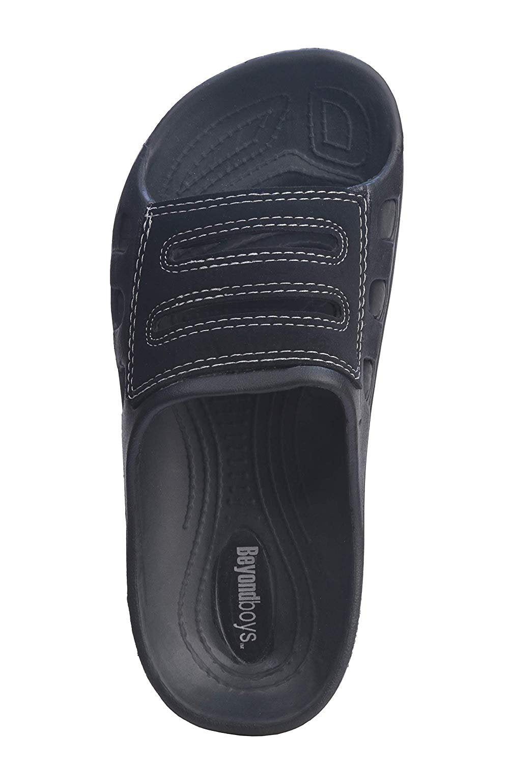 Boy's Waterproof Slippers Shower Pool Rubber Clog Outdoor Sandals