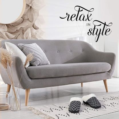 Roxoni Womenâ€™s Cozy Memory Foam Slippers, Fuzzy Warm Faux Fur, Indoor Outdoor Rubber Sole