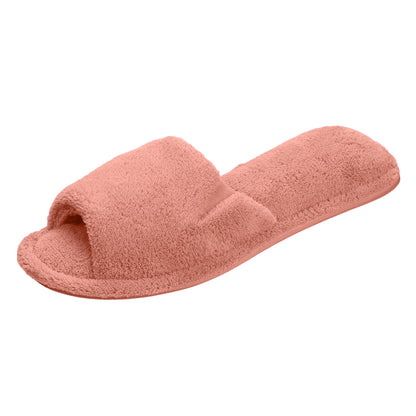 Roxoni Ultra Soft Spa Slippers for Women Cozy, Fuzzy Terry Bathroom, House and Shower Shoes