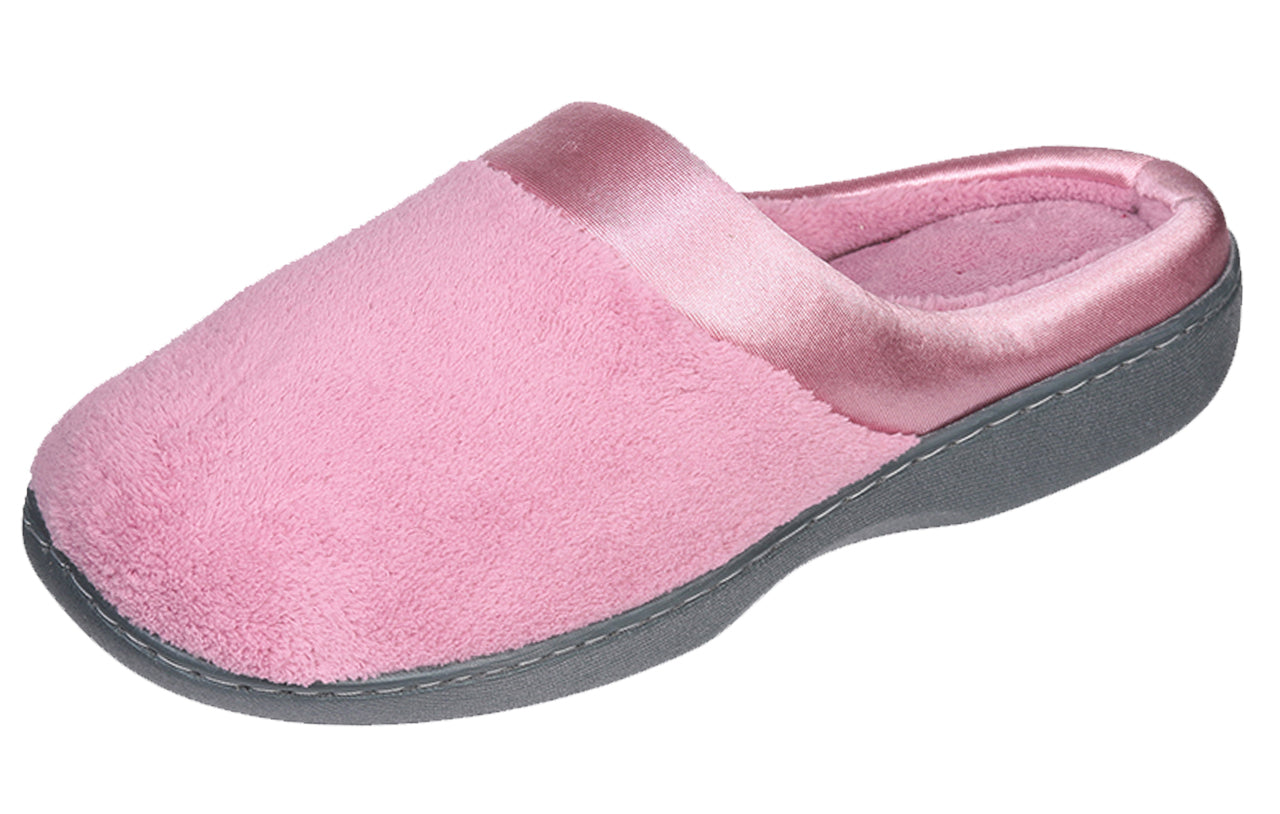 Roxoni Women's Comfort Slip On Memory Foam French Terry Lining Indoor Outdoor