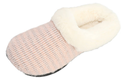 Roxoni Women's Mohair Upper Clog Soft Breathable Slipper