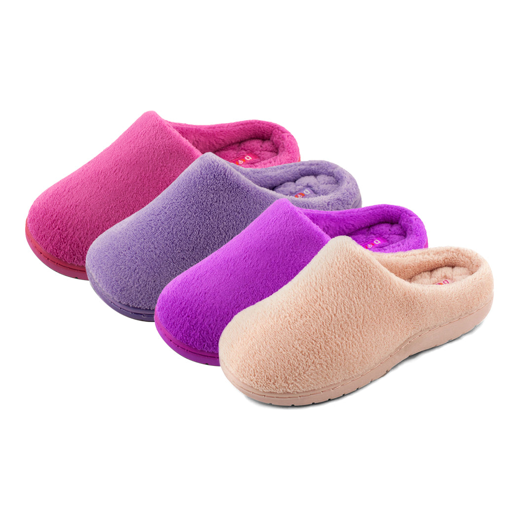 Pupeez Girls Classic Terry Clog Slippers