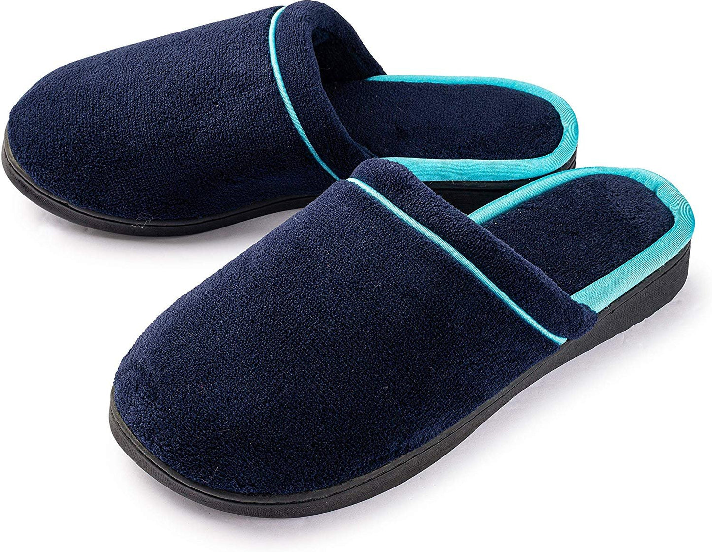 Roxoni Women's Slippers Memory Foam Soft Terry Ladies House Slipper