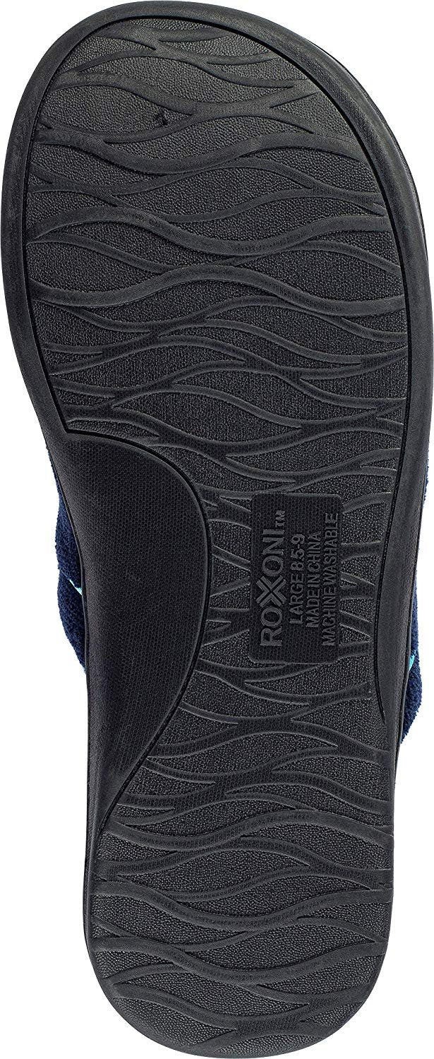 Roxoni Women's Slippers Memory Foam Soft Terry Ladies House Slipper