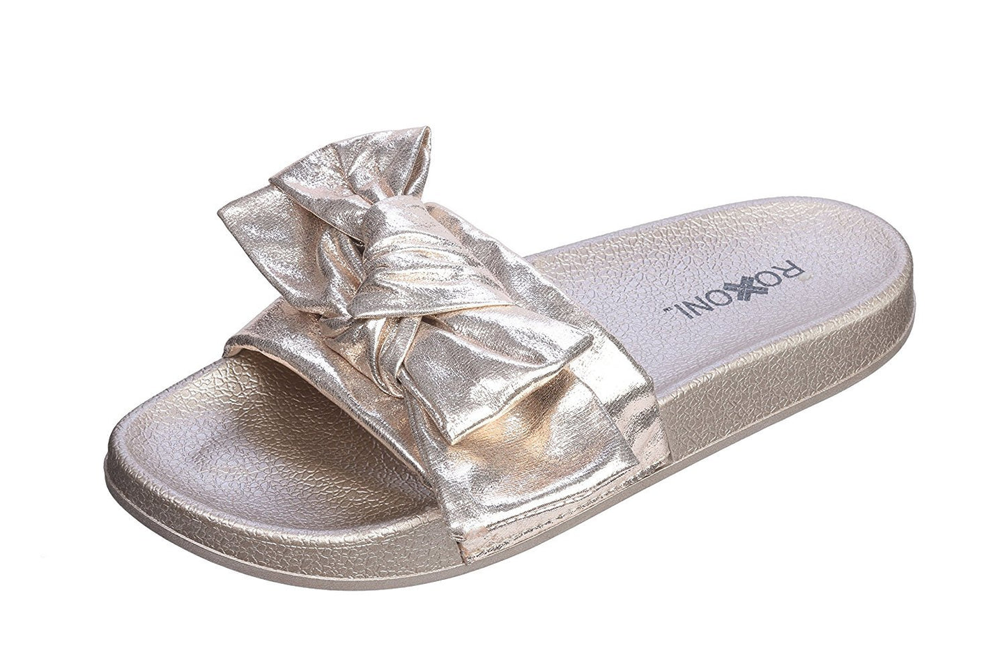 Roxoni Women’s Bow Tie Slide Sandal