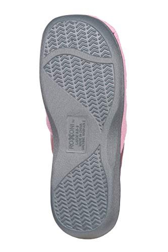 Roxoni Women's Comfort Slip On Memory Foam French Terry Lining Indoor Outdoor