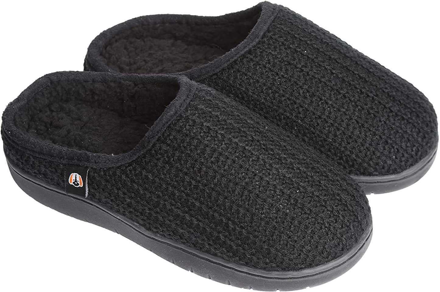 Pupeez Roxoni Boy's Slippers, Slipper with Memory Foam Suede Moccasin